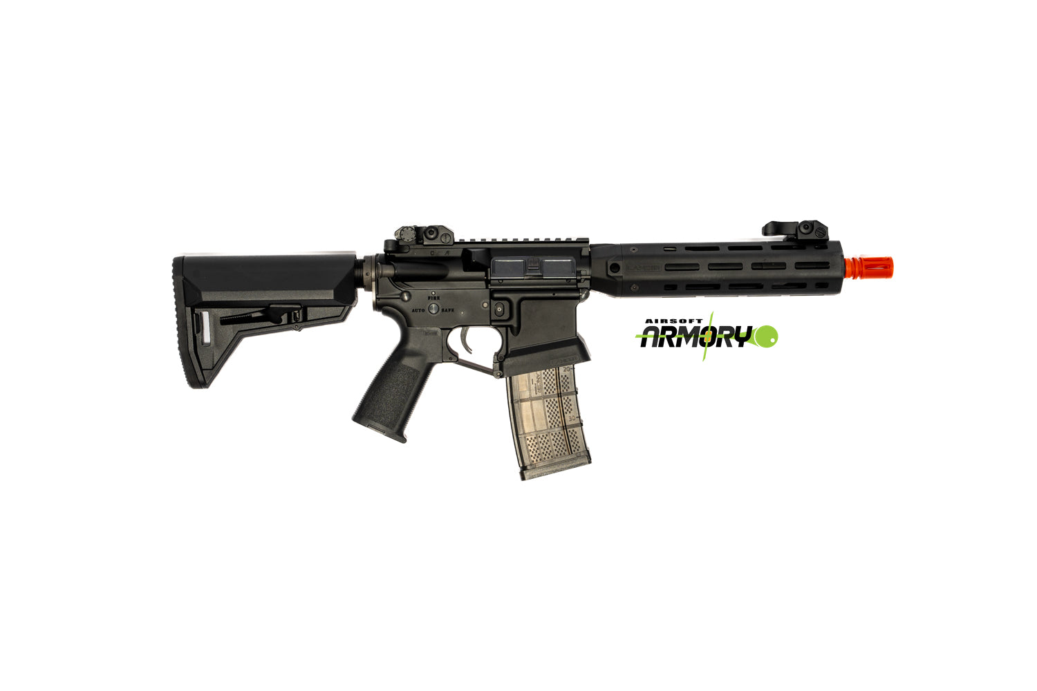 EMG Lancer Systems Licensed L15 Defense Airsoft AEG Rifle (Model: Black Handguard / 8 EMG Lancer Systems Licensed L15 Defense Airsoft AEG Rifle (Model: Black Handguard / 8